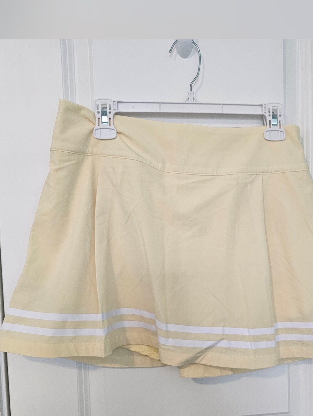 NWT- Calia Side Zip Golf Skort- Yellow- Size 8